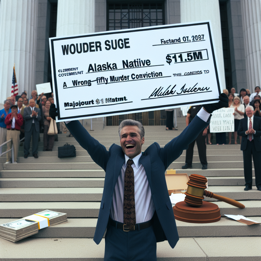 Alaska Native Man Secures $11.5M Settlement for Wrongful Murder Conviction
