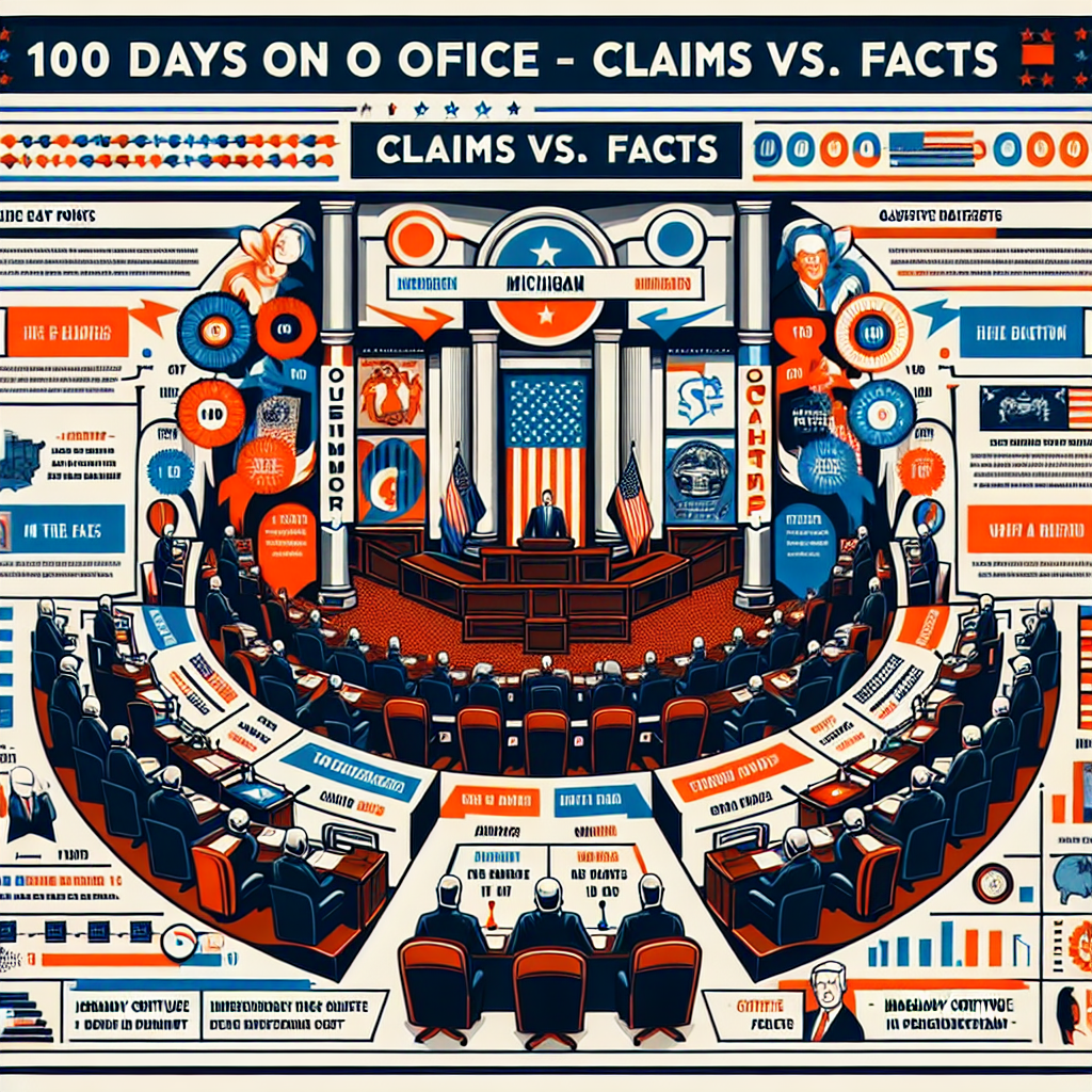 Analyzing Trump's Michigan Speech: 100 Days in Office - Claims vs. Facts