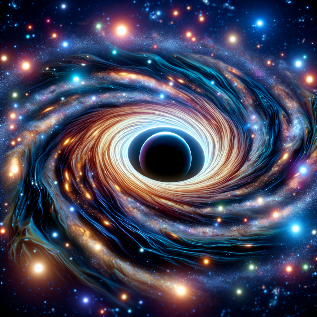 Clues of a Hidden Supermassive Black Hole in a Nearby Spiral Galaxy