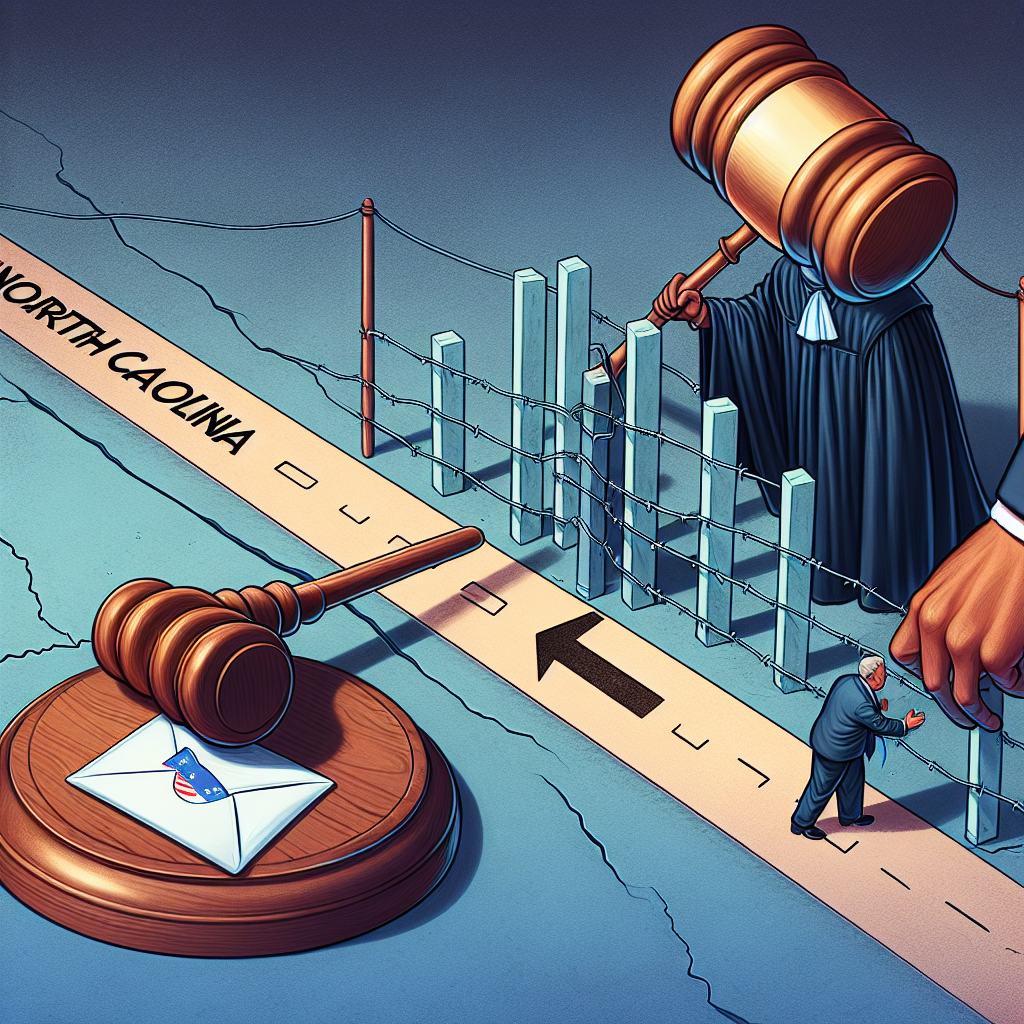 Court Blocks North Carolina Officials from Voter Contact in Tight Election