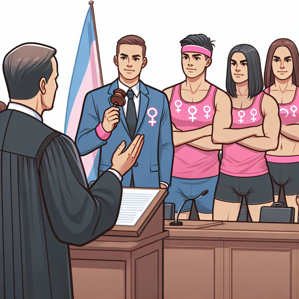 Court Rejects Fathers' Protest Against Trans Athletes with Pink Wristbands