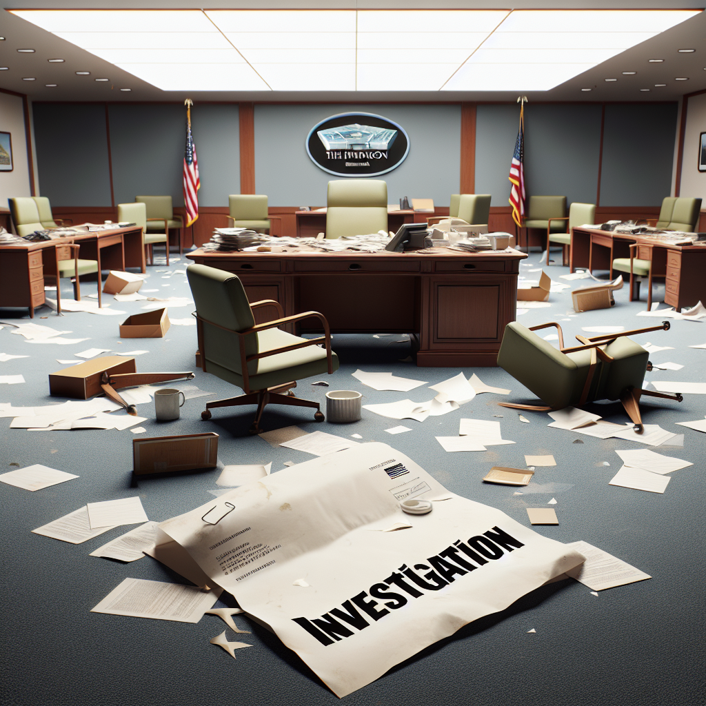 Dismissed Pentagon Officials Claim Lack of Explanation for Investigation