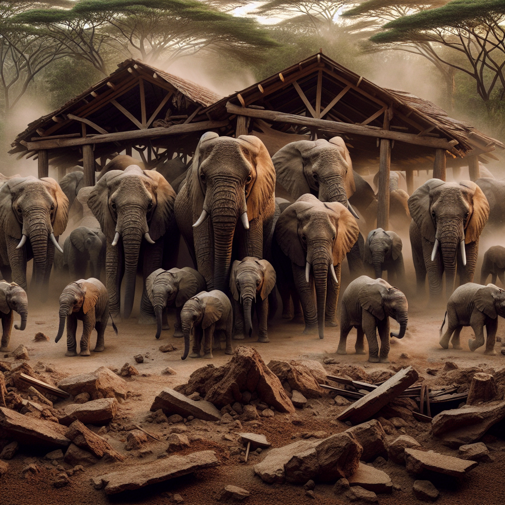 Elephants at San Diego Safari Park Shield Calves Amid Earthquake