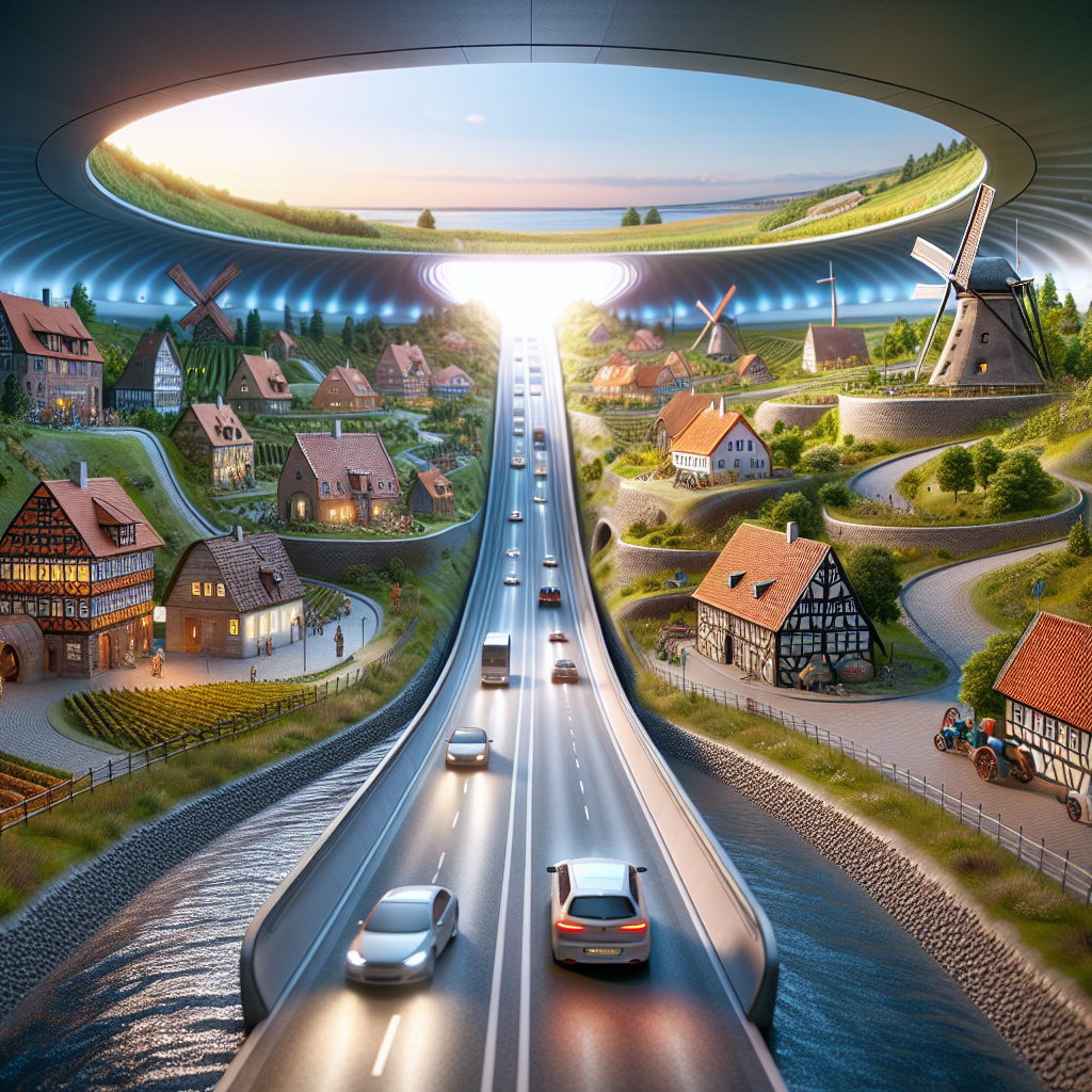 Experience a 10-Minute Drive from Denmark to Germany with This Tunnel
