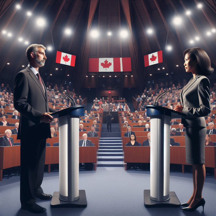 Former Central Banker Faces Off Against Seasoned Politician in Canadian Leadership Race