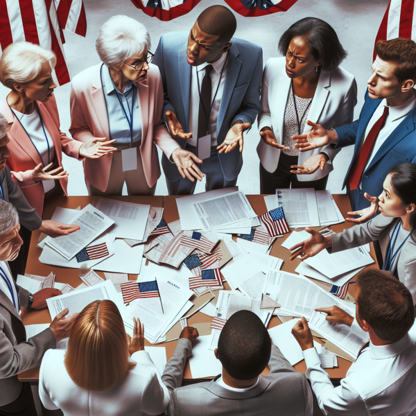 Heated Debate Erupts Among Election Officials Over Uncounted Ballots
