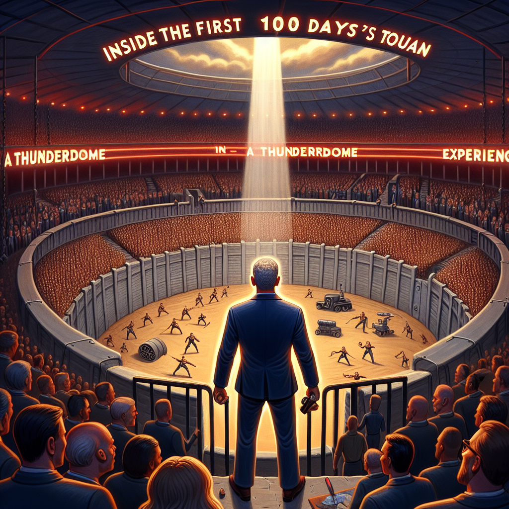 Inside the First 100 Days of Donald Trump's Presidency: A Thunderdome Experience