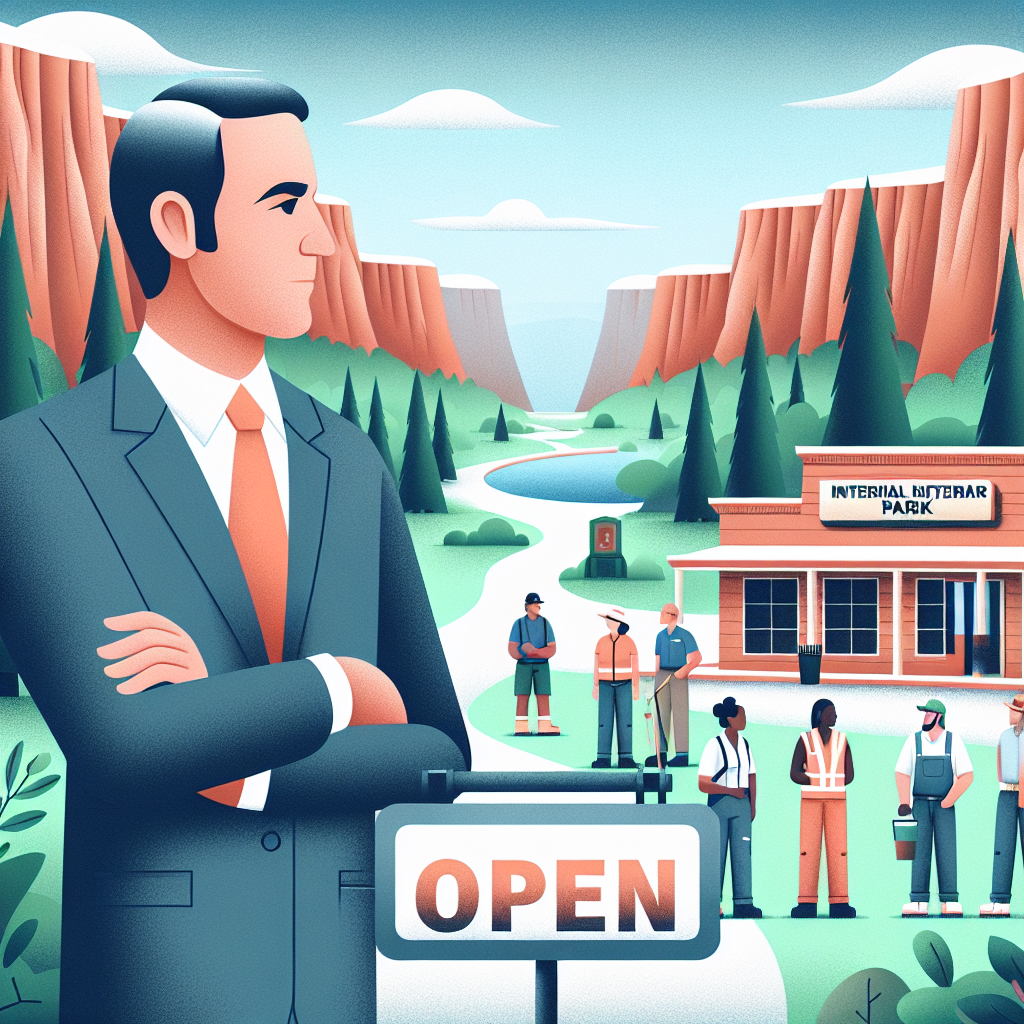 Interior Secretary Ensures National Parks Remain Open Amid Workforce Reductions