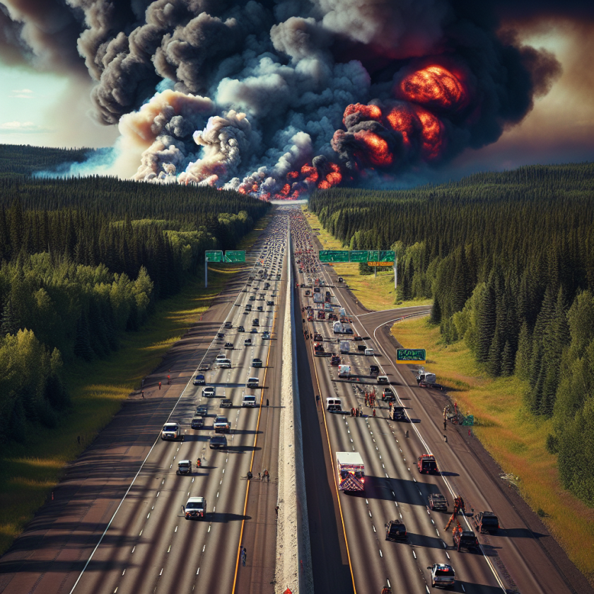 Major Highway Closed and Thousands Evacuated Due to New Jersey Forest Fire
