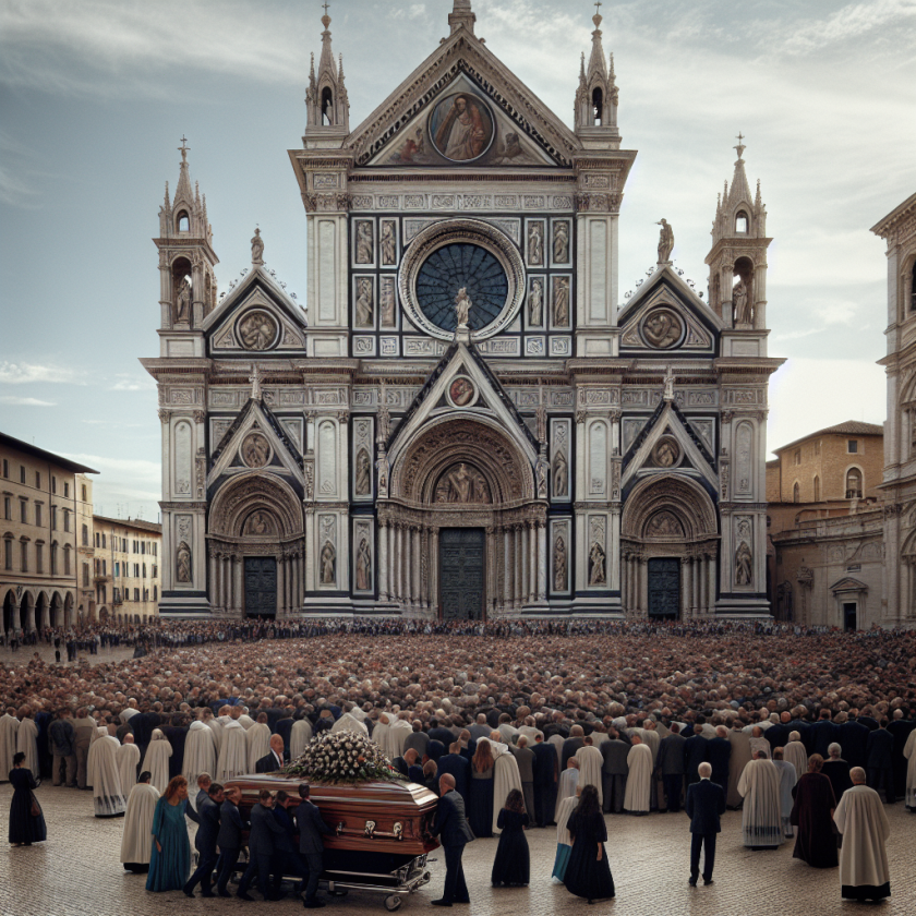 Mourners Gather as Pope Francis' Coffin Arrives at St. Peter's Basilica