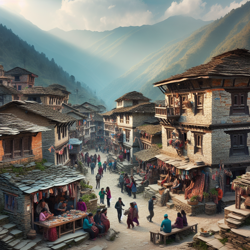 Nepalese Village Transformed into Unlikely Tourist Destination After 2015 Earthquake
