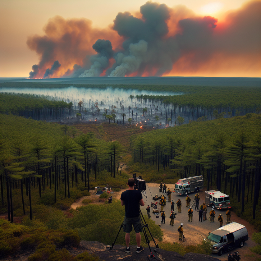 New Jersey Pine Barrens Wildfire 75% Contained, Officials Report