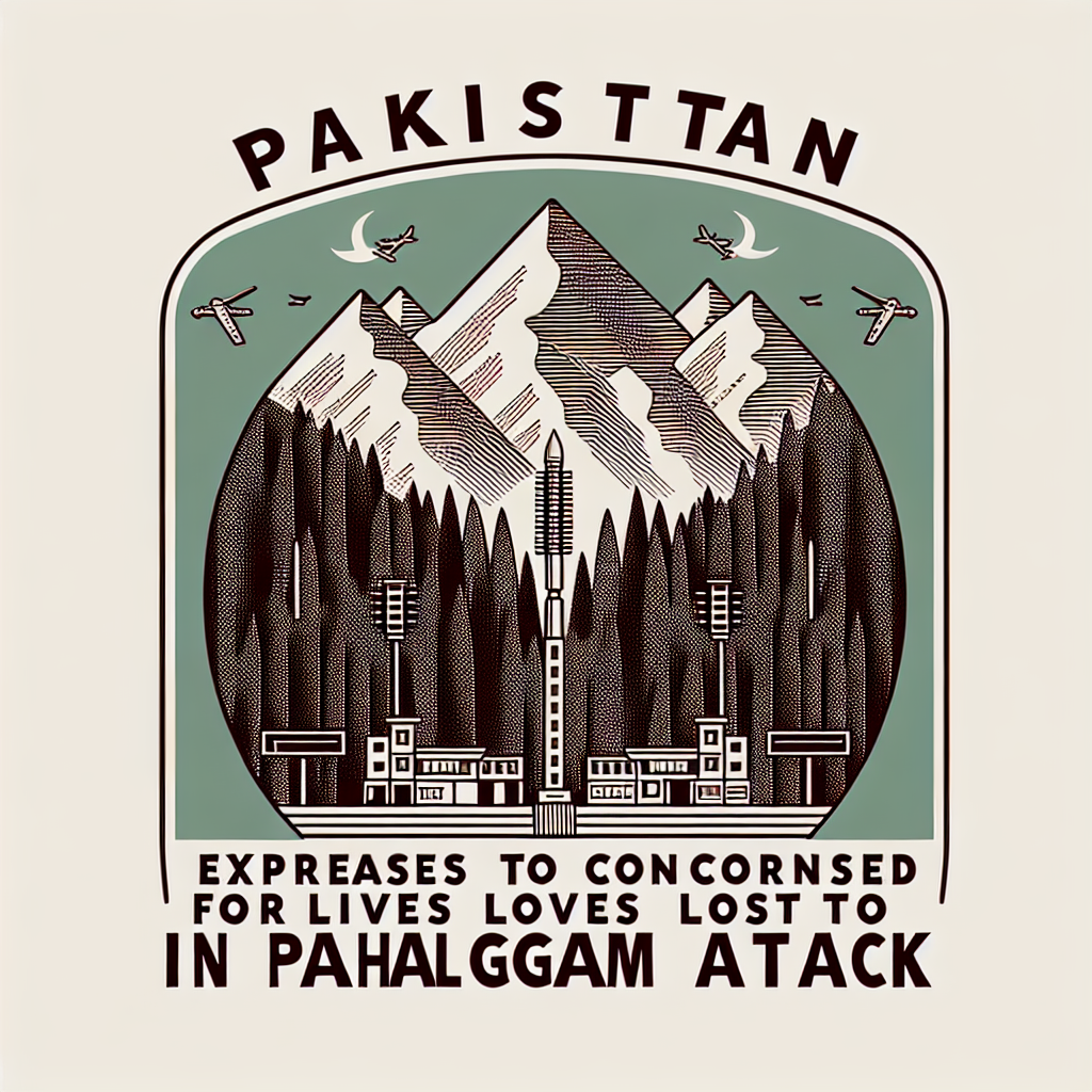 "Pakistan Expresses Concern Over Lives Lost in Pahalgam Attack"