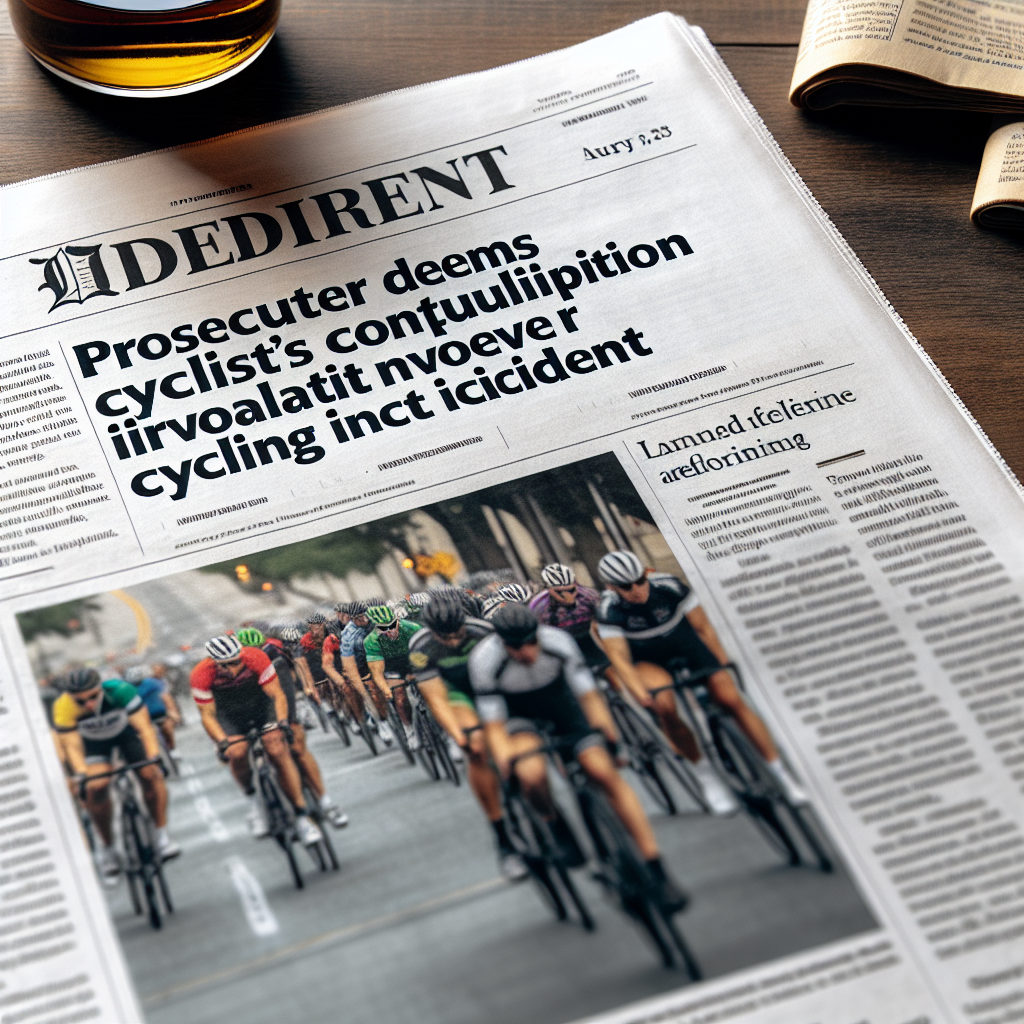 Prosecutor Deems Gaudreaus' Alcohol Consumption Irrelevant to Cycling Incident