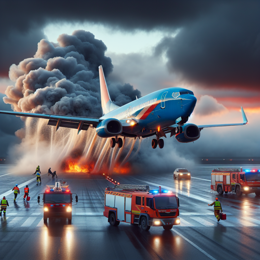 Southwest Flight Evacuated After Engine Fire Forces Emergency Return