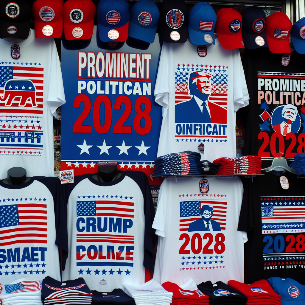 Speculation Rises as 'Trump 2028' Merchandise Hits the Market