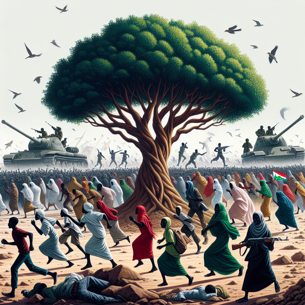 Sudanese Civilians Flee RSF Attacks on Zamzam: The True Value of a Tree
