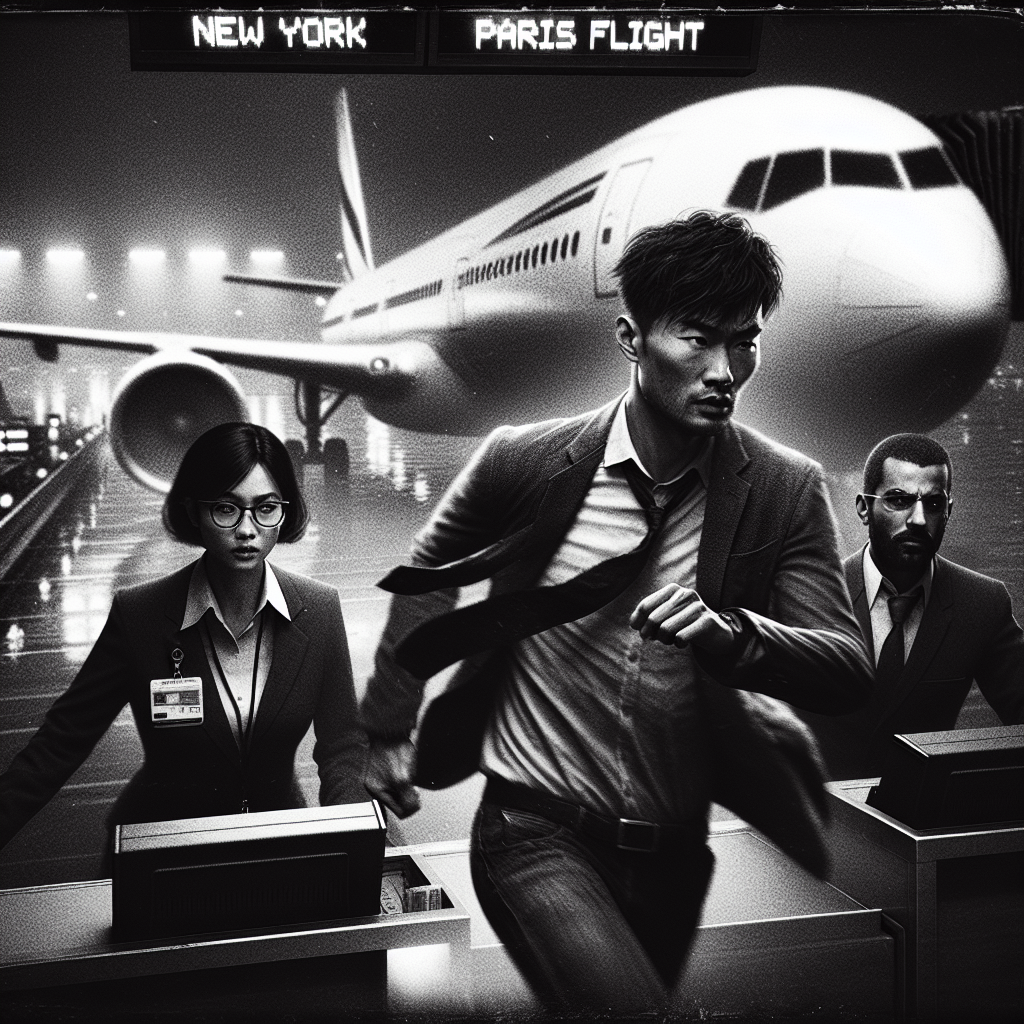 Surveillance Footage Captures Stowaway Evading Gate Agents on New York-Paris Flight