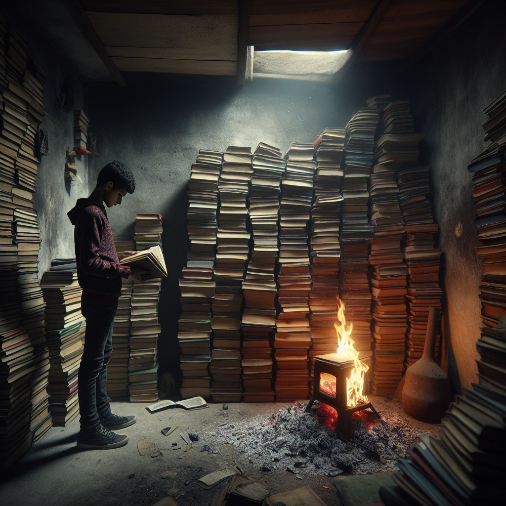 Surviving in Gaza: The Heartbreaking Choice to Burn My Books