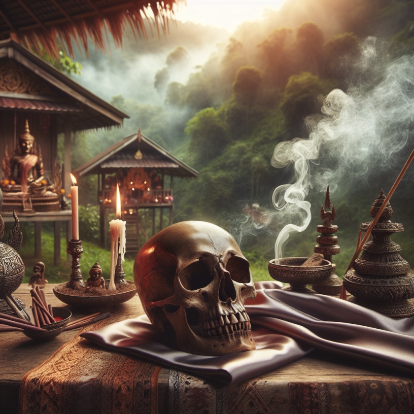 Thailand's Ritual for the Unclaimed: Skulls, Smoke, and Spirits