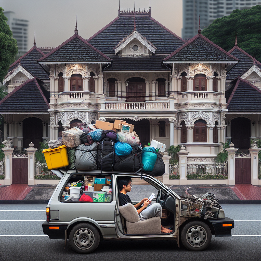 The Mystery of the Chinese Man Living in His Car Despite Owning a 4-Storey House