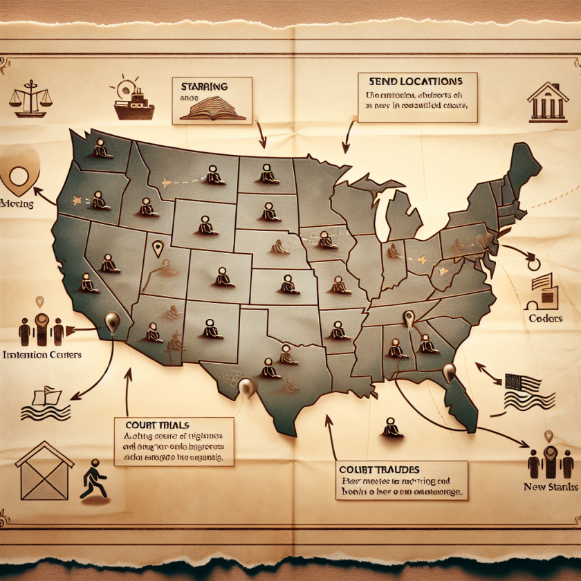 The Reason Behind Relocating Arrested Immigrant Students Across the US