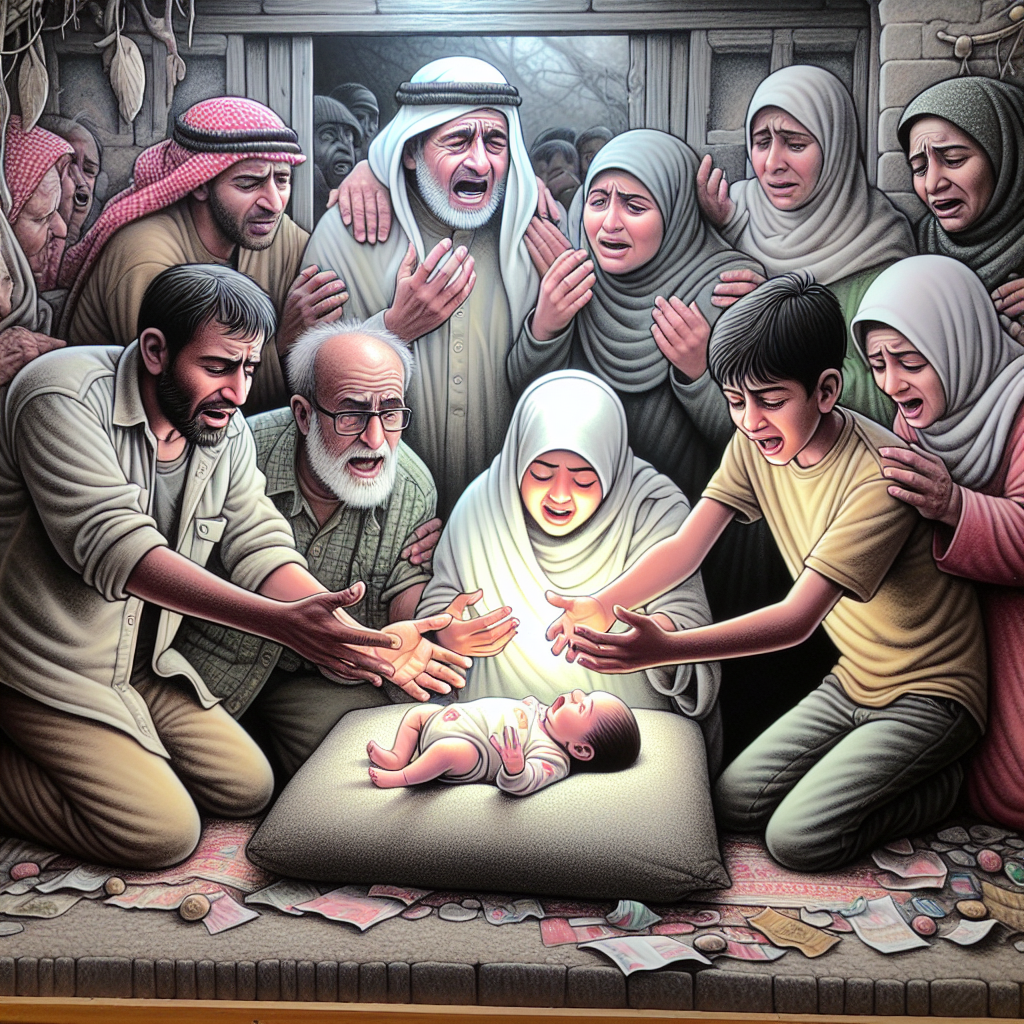 "Tiny Miracle: Rescued Baby Unites Two Gaza Families"