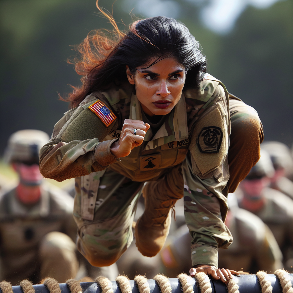 Trailblazing Female Soldier Breaks Barriers in Army Ranger Competition