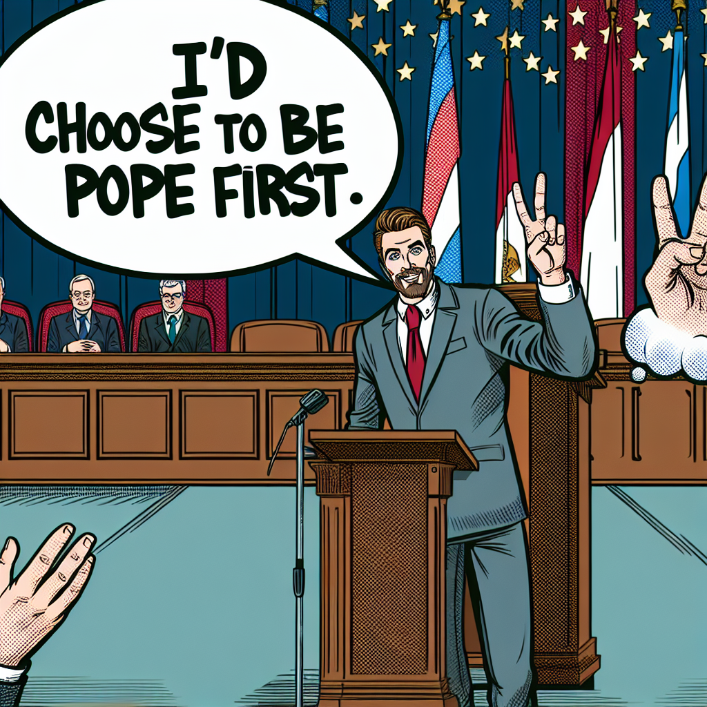 Trump's Ambition: "I'd Choose to Be Pope First"
