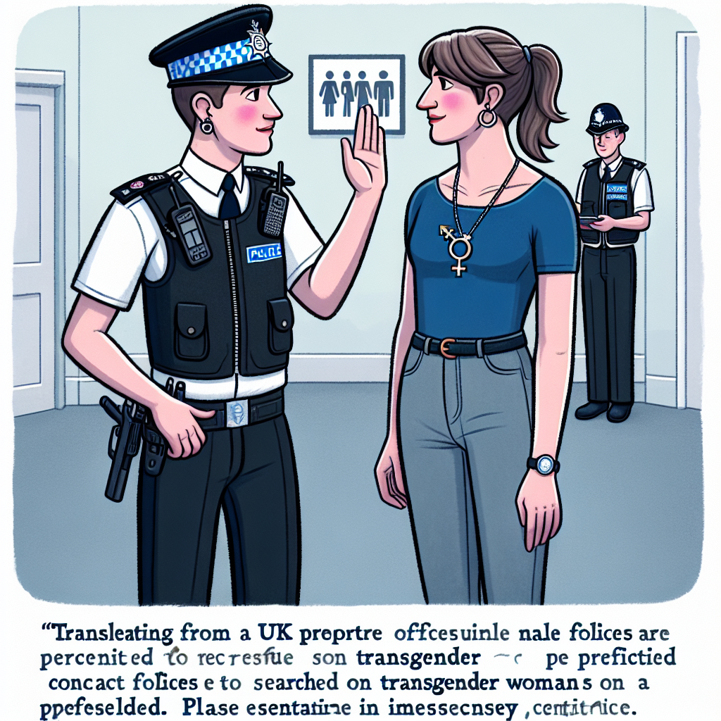 UK Report: Male Officers to Conduct Searches on Trans Women