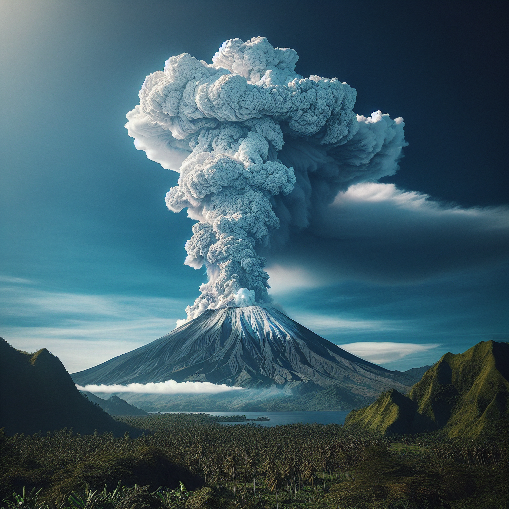 Watch: Kanlaon Volcano Eruption Sends Smoke Billowing in the Philippines
