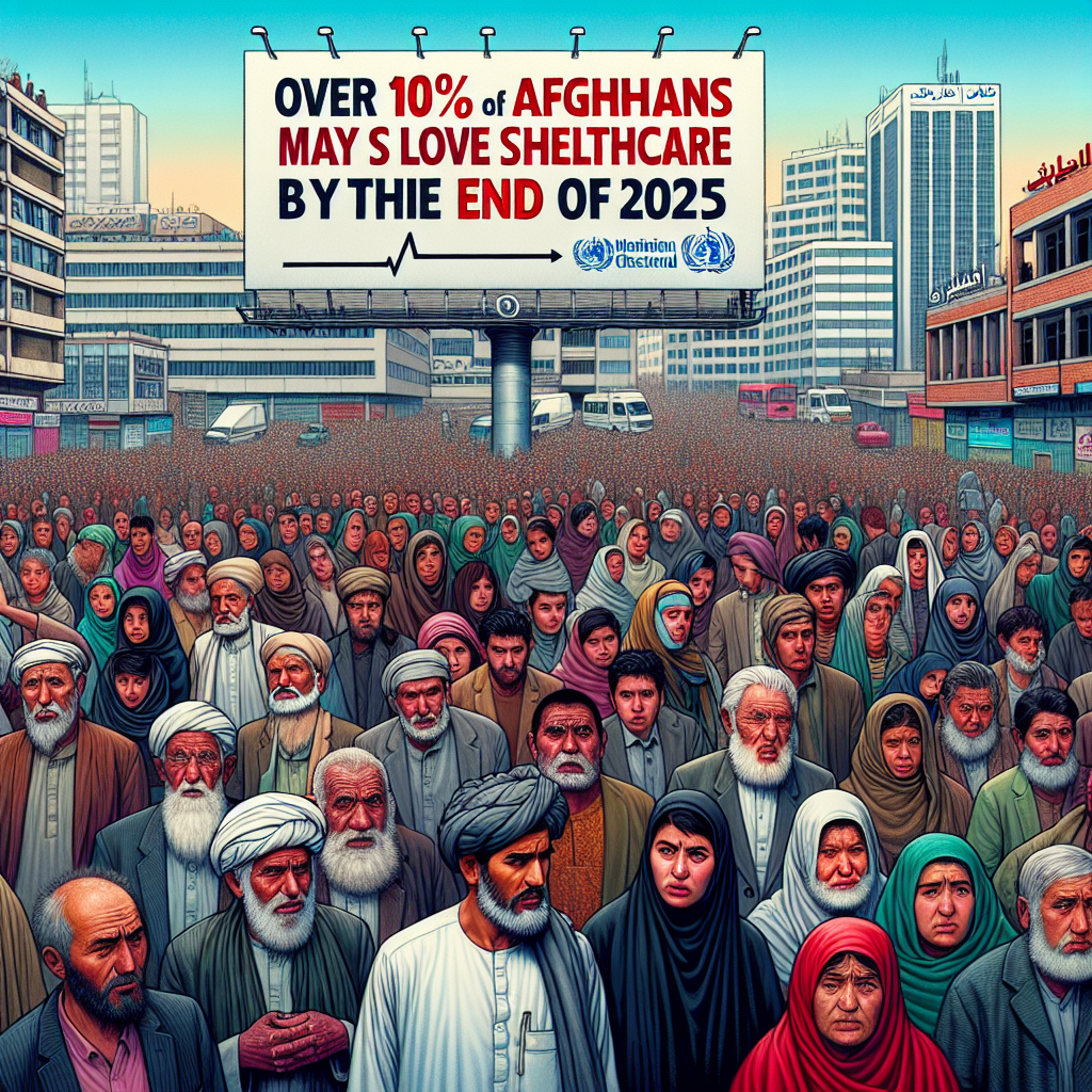 WHO Warns Over 10% of Afghans May Lose Healthcare by End of 2025