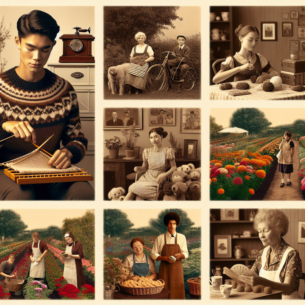 Why 'Grandmacore' is the Latest Trend Among Young People Embracing Vintage Hobbies