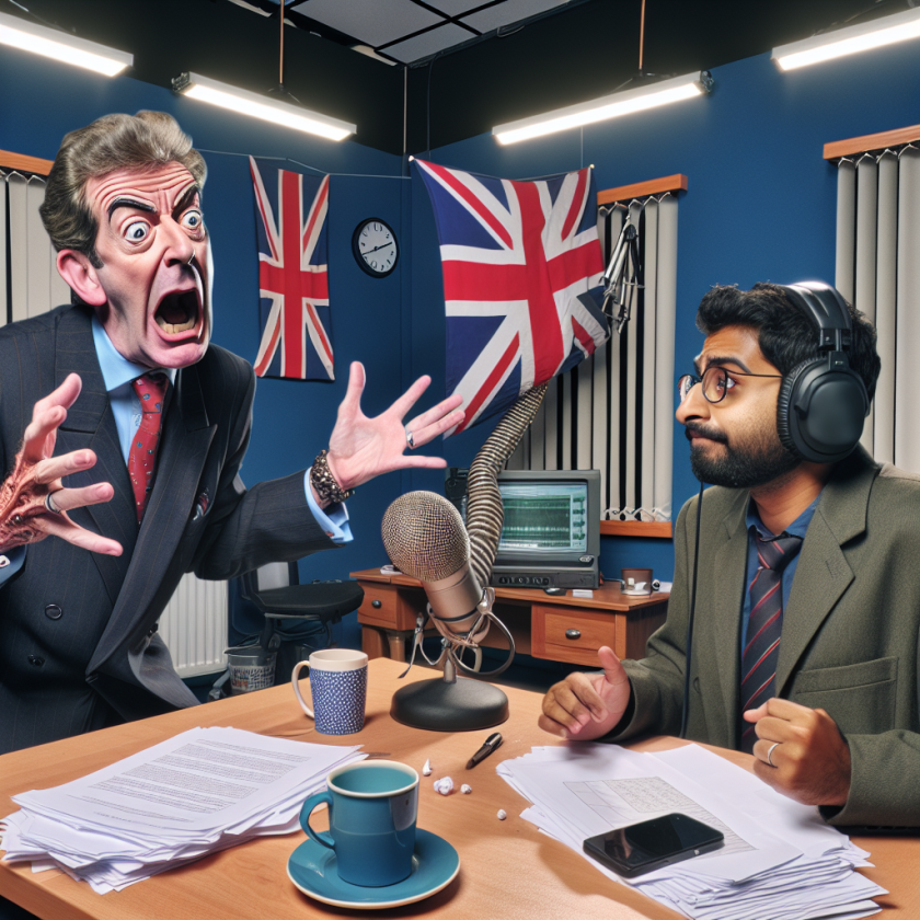 "Absolutely Absurd": UK TV Host Educates Pakistani Podcaster