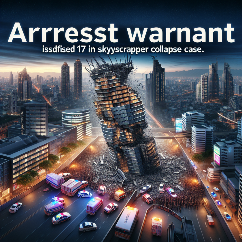 Arrest Warrants Issued for 17 in Bangkok Skyscraper Collapse Case