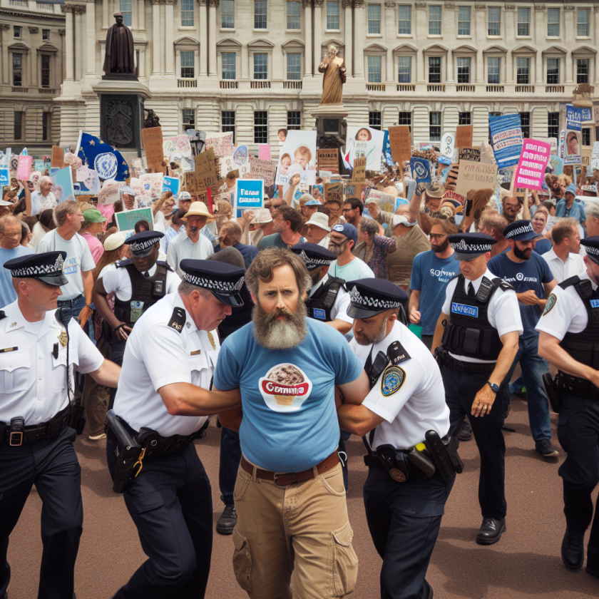 "Ben & Jerry's Co-Founder Arrested at US Senate Protest Over Child Welfare"