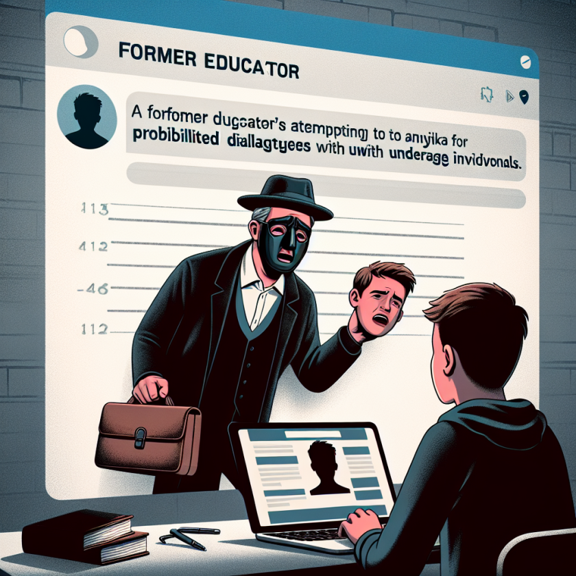 Ex-Teacher Impersonated Teen on Snapchat for Inappropriate Chats with Minors