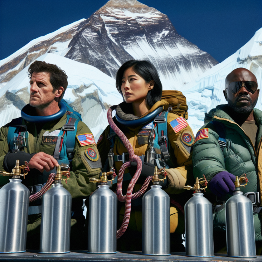 Former Military Quartet Aims to Summit Everest in a Week with Anaesthetic Gas