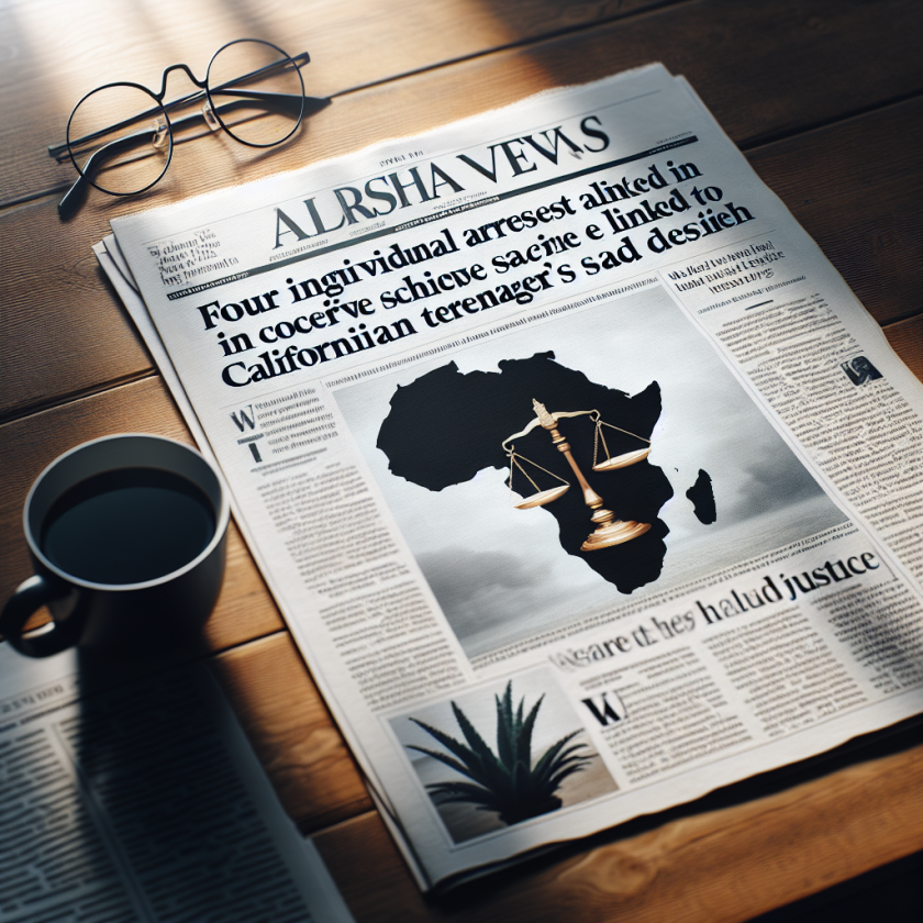 Four Detained in West Africa for Extortion Plot Tied to California Teen's Tragic Death