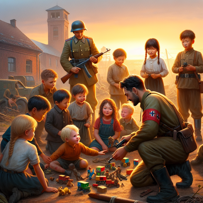 "From Fear to Friendship: Soviet Soldiers' Impact on German Childhoods Post-WWII"