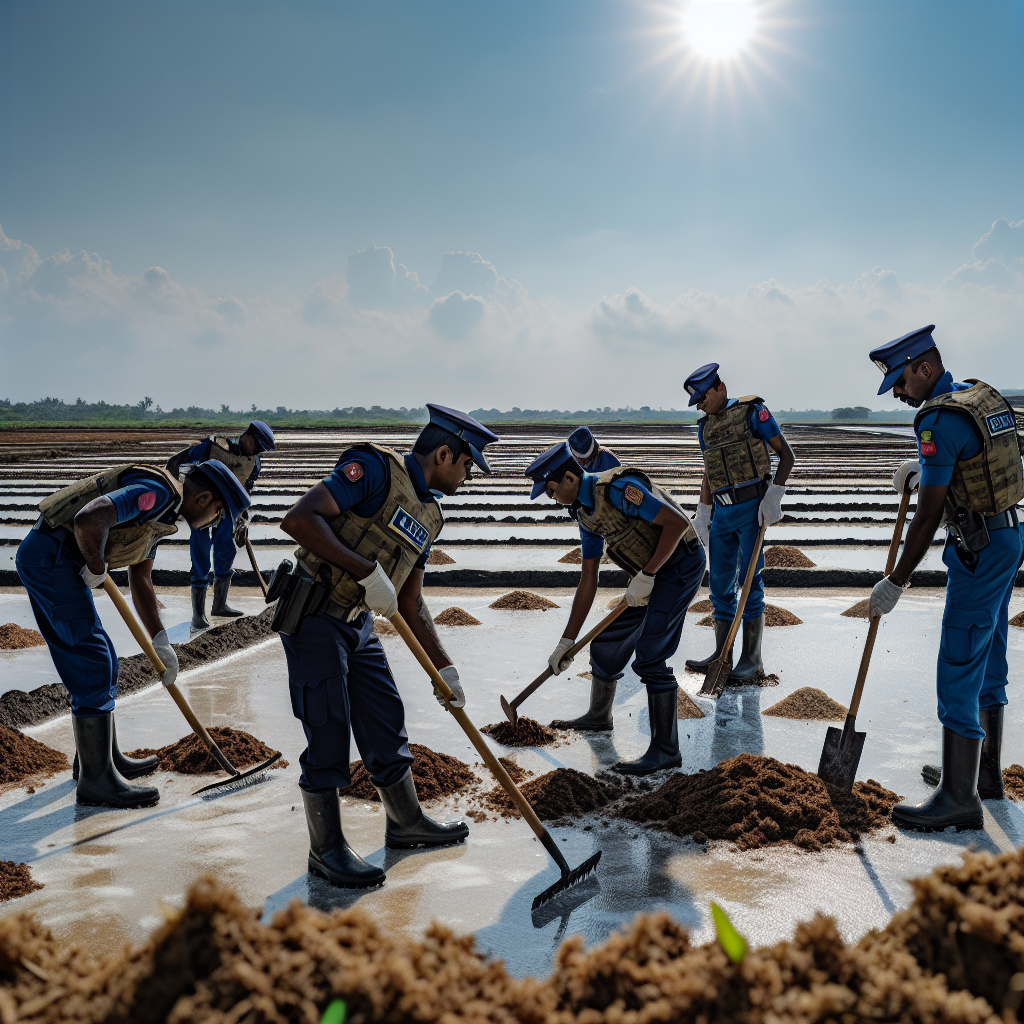How Sri Lankan Police Are Restoring Salt-Damaged Farms