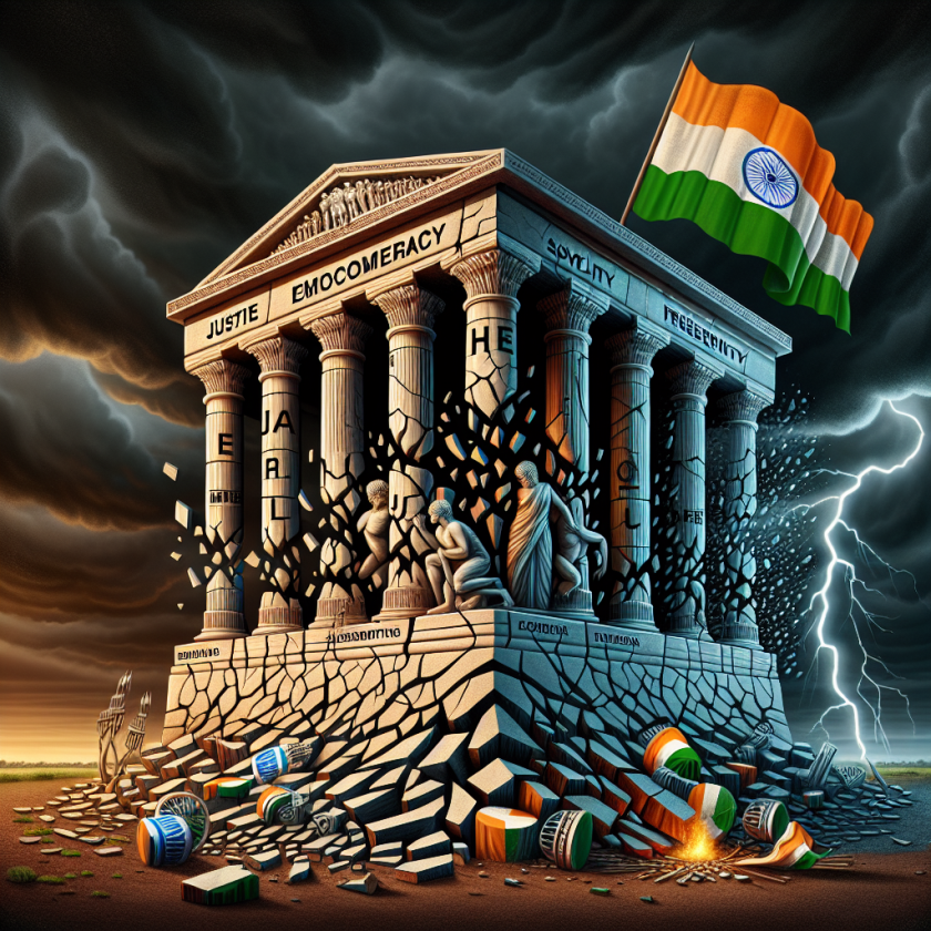 India's Ongoing Conflicts Threaten Its Democratic Foundations
