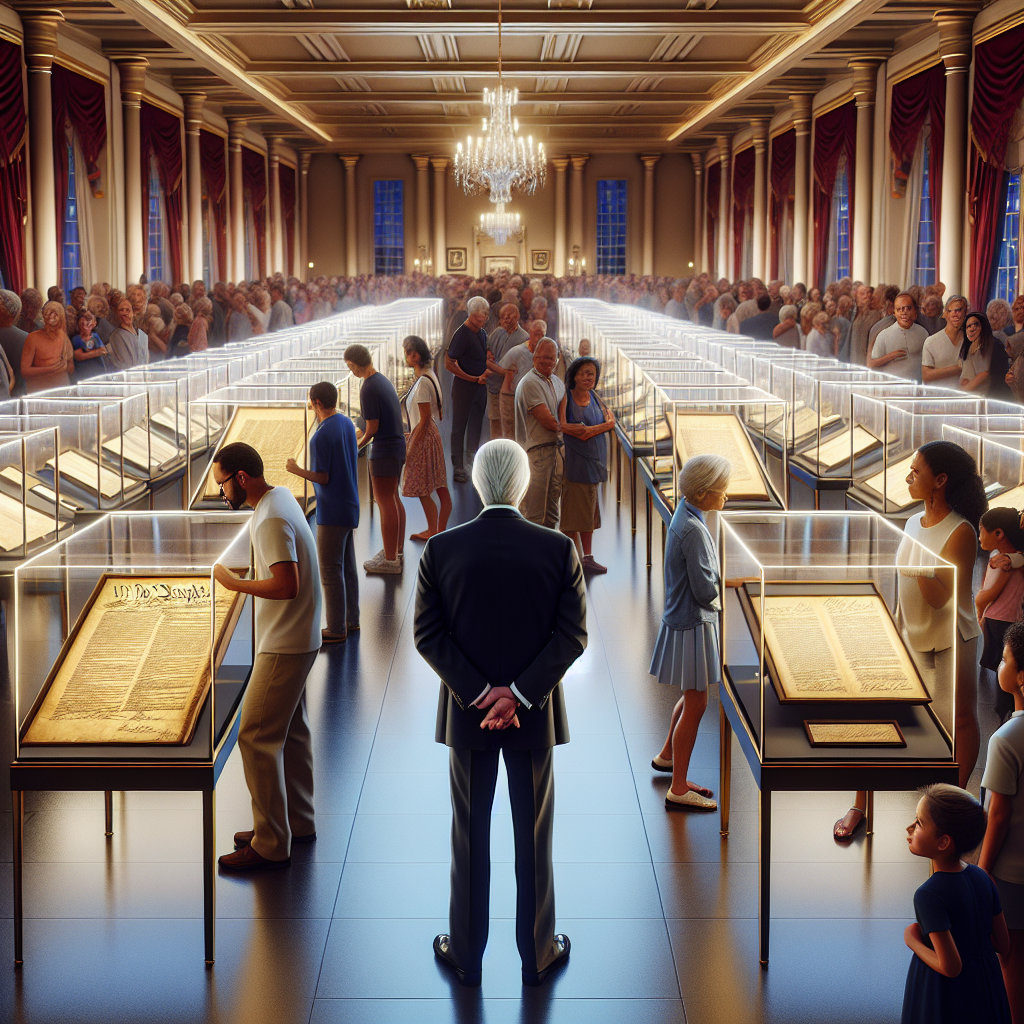 Ken Griffin to Lend His Constitution and Bill of Rights Copies for Public Viewing