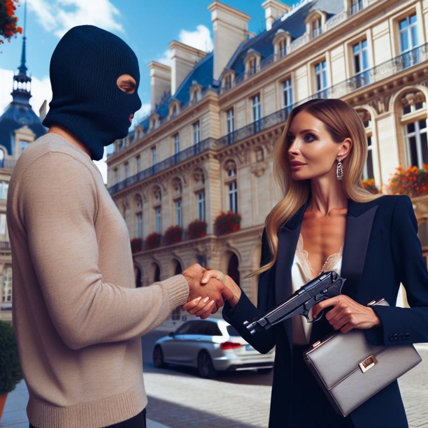 "Kim Kardashian Extends Forgiveness to Paris Hotel Robbery Suspect"