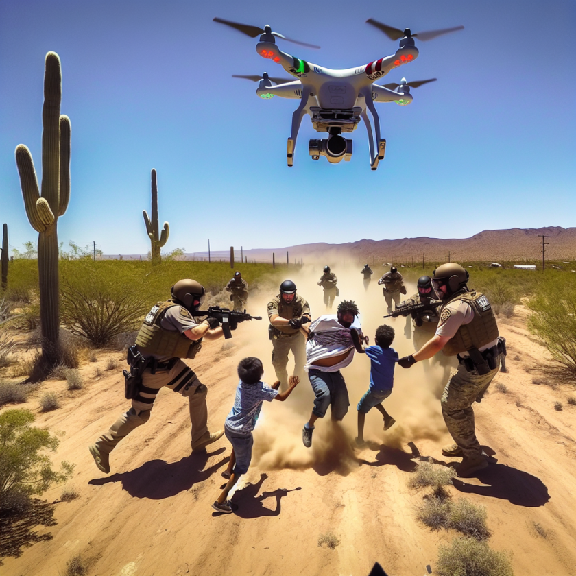 New Mexico Deputies Safely Disarm Children with Loaded Gun Captured by Drone Footage