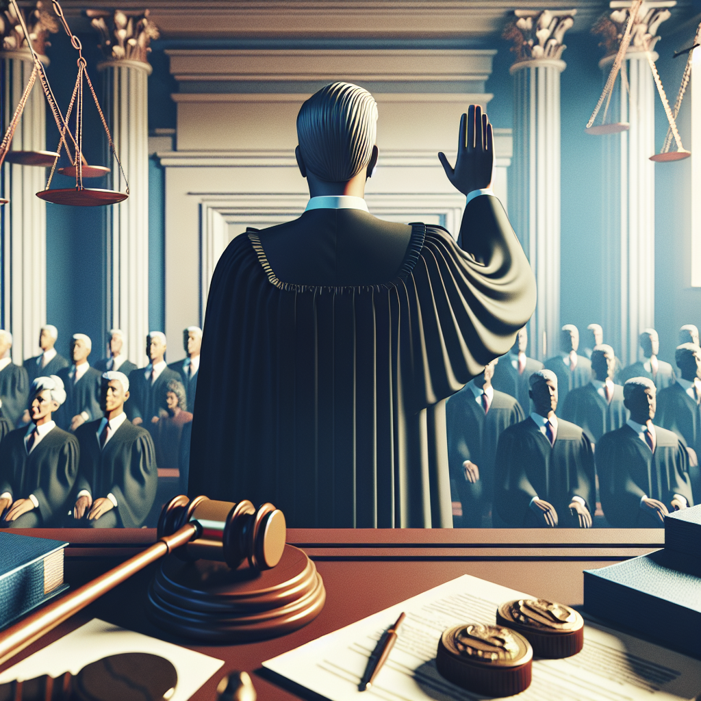 North Carolina Justice Takes Oath After Prolonged Election Dispute
