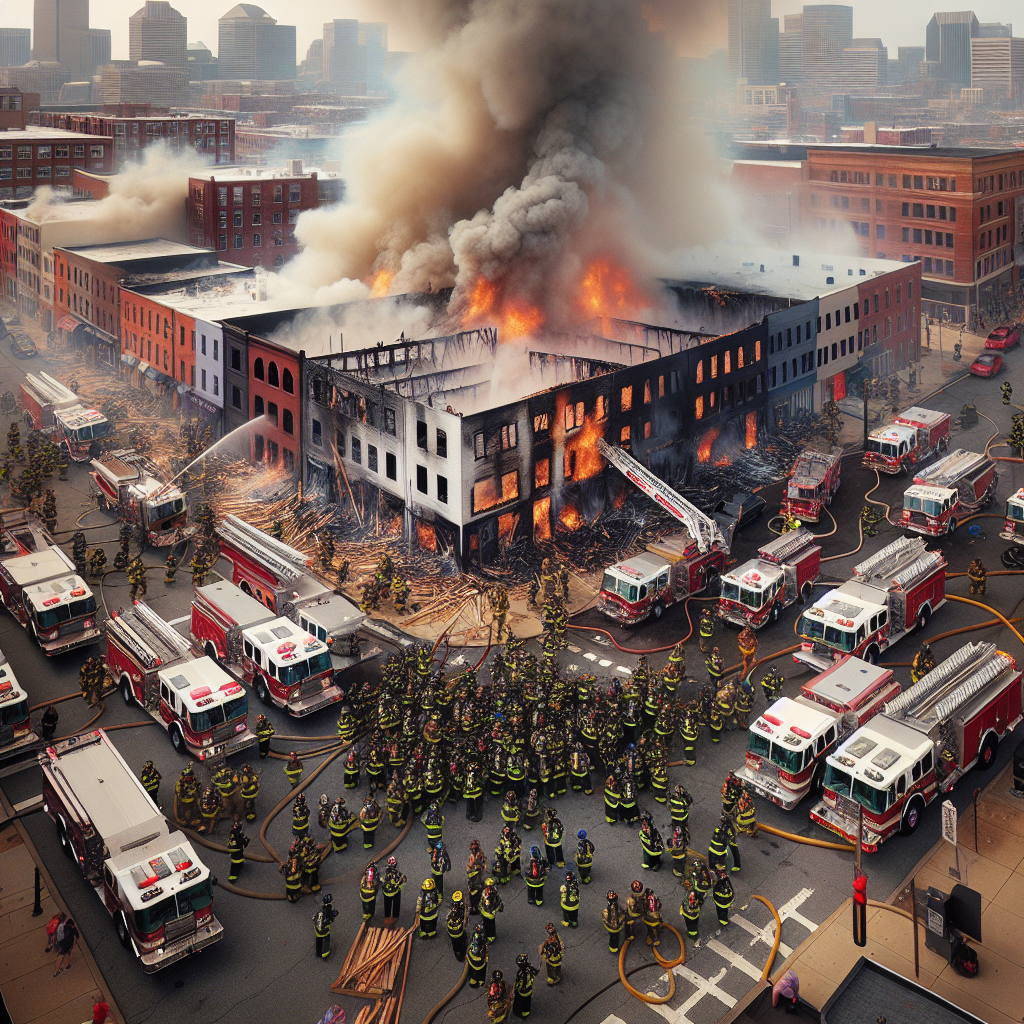Over 200 Firefighters Tackle Major Baltimore Warehouse Fire, No Injuries Reported