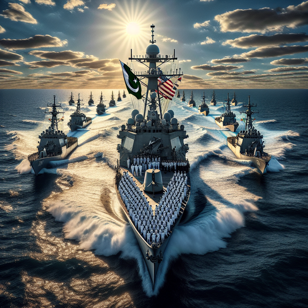 Pakistan Utilizes Altered Image to Assert Naval Preparedness