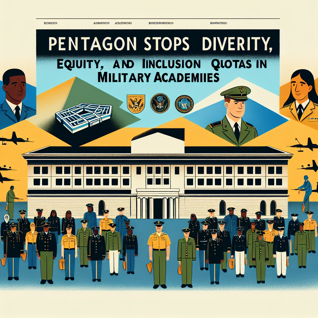 Pentagon Halts DEI Quotas in Military Academies