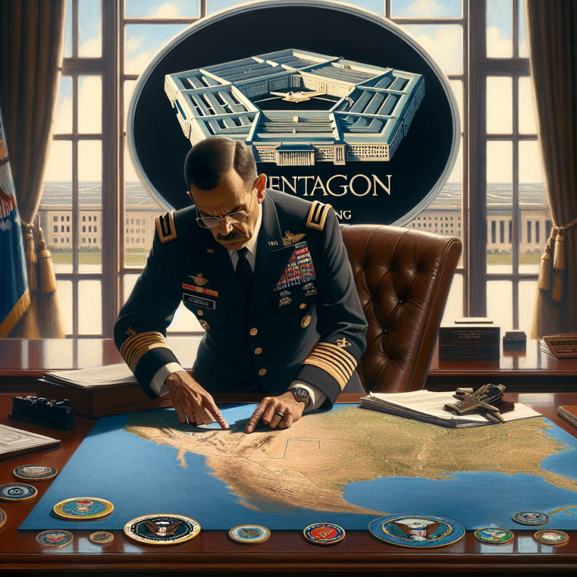 Pentagon Leader Plans Major Reduction in Senior Military Ranks